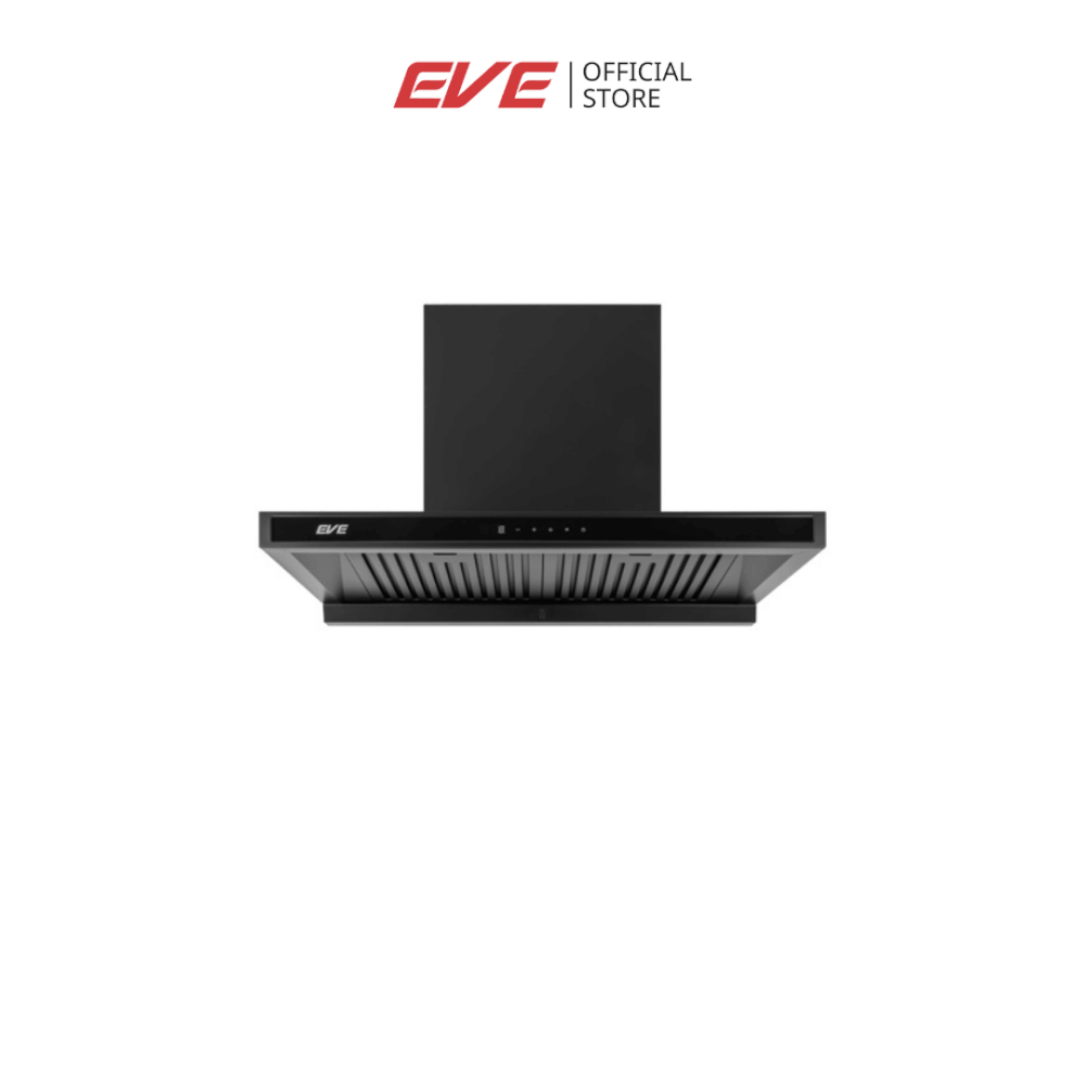 เครื่องดูดควันติดผนัง EVE HC-MAXIMUS-90 ขนาด 90 ซม. สีดำ